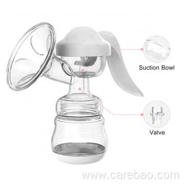 Silicone Portable Manual Breast Milk Pump